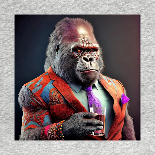 Gorilla boss 02 by heartyARTworks